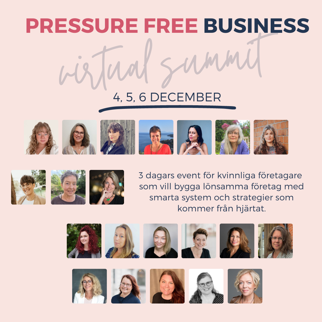 Pressure free business summit 2023