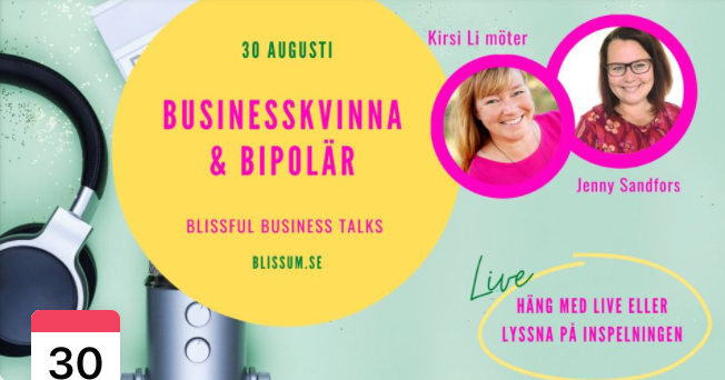 Businesskvinna & bipolär – livskris som katalysator för drömmen