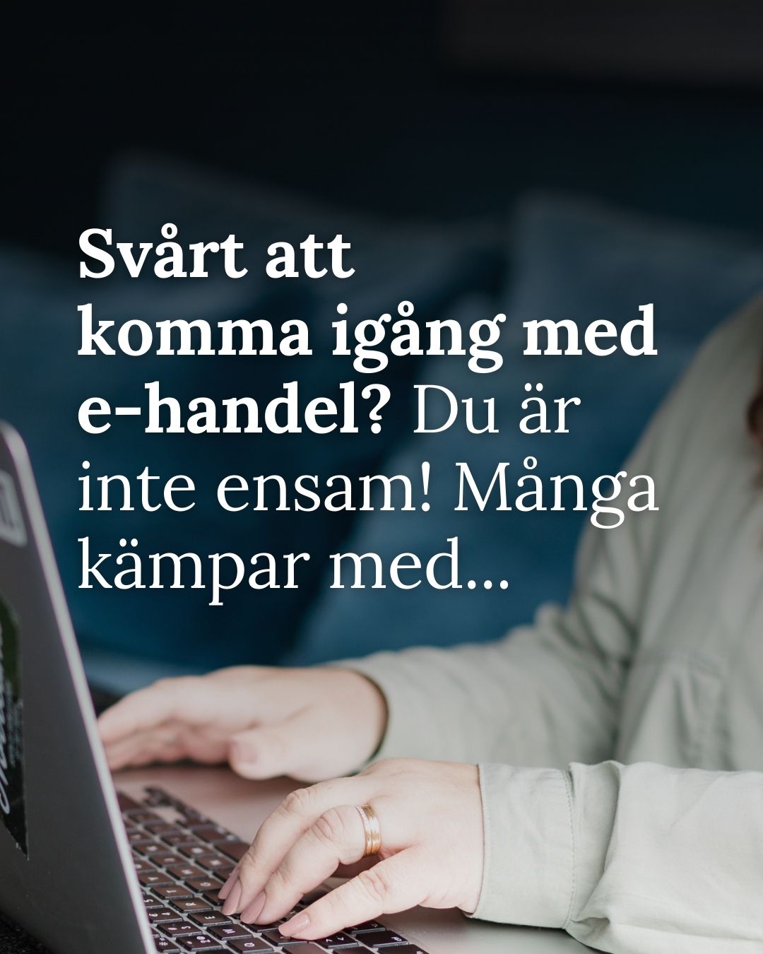 Svårt att komma igång med e-handel? Du är inte ensam!